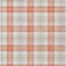Homeroots 9' X 12' Coral And Beige Plaid Washable Indoor Outdoor Area Rug 601324 - alternate 2
