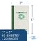 Roaring Spring Case of Memo Books, 60 sheets of 15 lb Smooth White Paper, 5"x3", Narrow Ruled, Grey Kraft Cover, PK48 77356cs - alternate 3