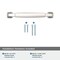 Amerock Stature 5-1/16 inch 128mm Center-to-Center Polished Nickel Cabinet Pull BP36888PN - alternate 2