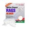 Supremeplus Recycled White Sweatshirt Cleaning Rags 25 lbs. Compressed Box SP-5352 - alternate 1