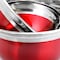 Oster Rosamond 3 Piece Stainless Steel Round Mixing Bowls in Red 109498.03 - alternate 3
