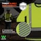 Ergodyne S Lime Class 2 Hi-Vis Long Sleeve Shirt Womens 8278BK - alternate 3