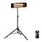 Deko Living 1500W Hanging Infrared Stand Heater with Carbon Fiber COH40004 - alternate 1