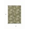 Homeroots 3' X 5' Green Ivory And Sage Polka Dot Washable Indoor Outdoor Area Rug 614665 - alternate 3