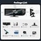 Wrightmaster 10.26 in HD Touch Screen Car Stereo, with CarPlay, Android Auto, White Built-in Clock, Dual Cameras ZR-S-Dial-white - alternate 6
