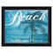 Homeroots Beach Take Me There 1 Black Framed Print Wall Art 415315 - alternate 1