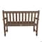 Newtechwood Oxford Outdoor Bench in Teak P021-800 - alternate 3