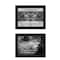 Homeroots Set Of Two Beauty 2 Black Framed Print Wall Art, 2PK 405755 - alternate 2