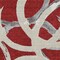 Homeroots 10' X 14' Red Beige And Gray Abstract Washable Indoor Outdoor Area Rug 599165 - alternate 3
