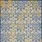 Homeroots 7' X 10' Ivory Blue And Yellow Trellis Indoor Outdoor Area Rug 546807 - alternate 4