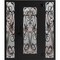 Vdomdoors Aluminum Door Iron 1601 Black Entry Steel Metal Classic Painted 62 x 80 (14+36+14 x 80)-Left Inswin IRON1601EXD-BLK-W14+36+14xH80-LH-I - alternate 3