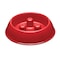 Proselect Slow Feeder Bowl, S, 12 oz Volume, Plastic, Red ZX7082 14 - alternate 1