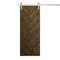 Sartodoors Modern Barn Door 30 x 84 inches, Ego 5005 Marble Oak, 6.6FT Silver Rail Track Heavy Hardware Set ,  EGO5005BD-S-DMR-3084 - alternate 1