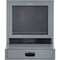 Global Industrial Countertop LCD Computer Cabinet, Dark Gray 239114DG - alternate 3