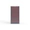 Strong Hold 15 drawer cabinet - (6x 2ft, 9x 3ft) - Red accents - Keyed Alike S3060-PPAAS-1501DS - alternate 1