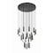Z-Lite Stari 27-Light Chandelier, 36 in W, Matte Black 1956P-27R-MB - alternate 2