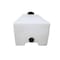 Norwesco Utility Tank, 12 in, White, Rectangular 45879-DS - alternate 2