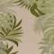 Homeroots 12' X 15' Ivory And Green Palm Leaf Indoor Outdoor Area Rug 548132 - alternate 4