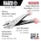 Klein Tools 8 1/8 in 2000 High Leverage Diagonal Cutting Plier Standard Cut Oval Nose Uninsulated J2000-28 - alternate 7