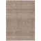 Homeroots 9' X 12' Brown And Ivory Chevron Washable Indoor Outdoor Area Rug 612248 - alternate 4