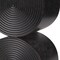 Homeroots Set of Two Black Metal 20 Ounce Pot Planters, 2PK 609415 - alternate 3