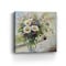 Homeroots Pretty Vase Of Flowers Unframed Print Wall Art 398937 - alternate 1