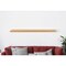 Homeroots 75in Natural Wooden Wall Mounted Floating Shelf 400825 - alternate 2