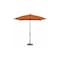 Treasure Garden 7.5 ft Square Patio Umbella, aluminum, fiberglass ribs, outdoor, Astoria Sunset Stripe UM847SQ-00 56095 Astoria Sunset Stripe - alternate 1