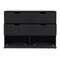 Homeroots 42" Black Four Drawer Double Dresser 544055 - alternate 7