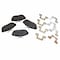 Motorcraft Disc Brake Pad Set,  BRF1451 - alternate 1