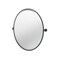 Gatco Latitude II 27.5" Framed Oval Mirror, Matte Black 4249MXF - alternate 1