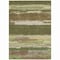 Homeroots 3' X 5' Olive Green Abstract Washable Indoor Outdoor Area Rug 608747 - alternate 2