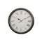 Monarch Specialties Clocks, 30'' Round, Large Oversized, Wall Clock, Brown, Transitional I 9026 - alternate 1