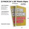 Signmission Store Closing, Plastic Signs Only 24 Inch x 36 Inch, Corrugated Plastic, 2PK CSB-2436-2PACK-30424 - alternate 2