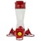 Perky-Pet Bird Feeder, 8 oz, 4PortPerch, GlassPlastic, Bright Red, 838 in H 203CPBN - alternate 1