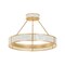 Hudson Valley Lighting Halcott 1 Light Chandelier in Vintage Gold Leaf Finish 6930-VGL - alternate 1