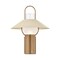 Troy Lighting Kindle 1 Light Rechargeable Table Lamp in Patina Brass and Soft Sand Finish RTL4715-PBR/SSD - alternate 1