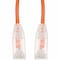 Add-On 7FT RJ-45 MALE TO RJ-45 MALE STRAIGHT ORANGE CAT6 SLIM UTP COPPER PVC ADD-7FSLCAT6-OE - alternate 1