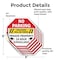 Signmission No Parking Violators Will Be Towed, 6 inch X 6 inch, Vinyl Decal, 5PK OC-D-5PACK-6-85 - alternate 2