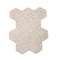 Apollo Tile Amalfi 9x8 in. Ivory White with Copper flecks Glossy Shell, Terrazzo Hexagon Tile, 5PK APLAQT8804HXWHT - alternate 2