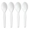 Perk EcoID Mediumweight Compostable Cutlery, Teaspoon, White, 300PK PK56203 - alternate 3