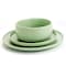 Gibson Home Stone Lava 12 Piece Dinnerware Set in Matte Mint, Service for 4 120945.12 - alternate 3