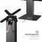 Cta Digital SLEEK ROTATING DESK MOUNT WITH PAD-RSDMB - alternate 4