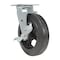Vestil Rubber Swivel With Brake Caster 8 In. Diameter x 2 In. Width 551 Lb. Capacity Black CST-VE-8X2MR-SWB - alternate 2