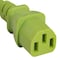 Sanoxy 3ft 14 AWG 15A 250V Power Cord IEC320 C20 to IEC320 C13, Green SNX-CBL-LDR-PW136-4203 - alternate 2
