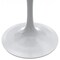 Leisuremod Square 27.56 in W, 29.35 in L, Resin/Steel, White VT20W-S27WMR - alternate 3
