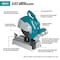 Makita 36V (18V X2) LXT Brushless 14" Cut-Off Saw XWL01Z - alternate 5