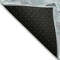 Homeroots 8' X 10' Teal Blue Gold And Gray Abstract Washable Indoor Outdoor Area Rug 617833 - alternate 2