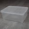 Basicwise Storage Container, 10-1/2 in L x 14 in W x 5-1/2 in H, Clear, Plastic QI003259.6 - alternate 2