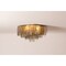 Corbett Lighting Helsinki 6 Light Semi Flush in Vintage Gold Leaf 516-26-VGL - alternate 2